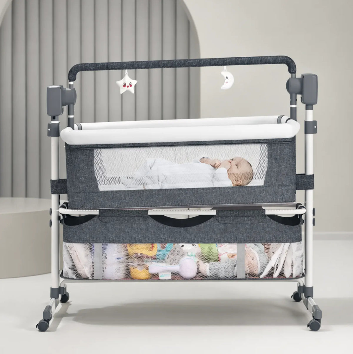 Berceau électrique bébé vitesse de balancement réglable