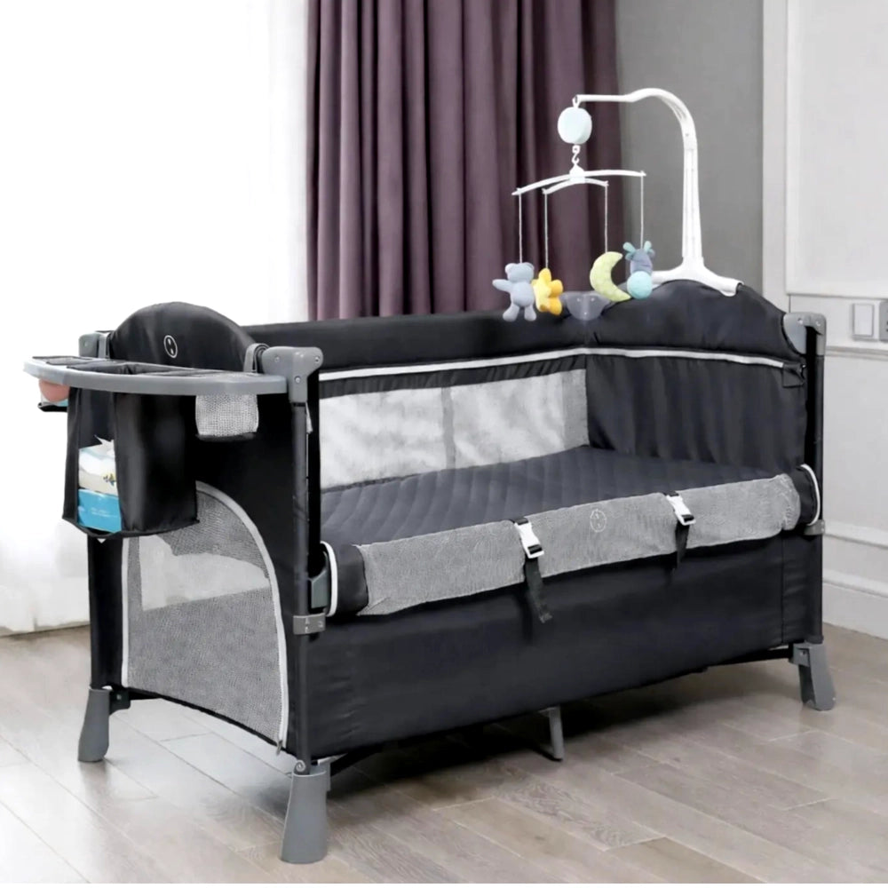 Lit bébé 3 en 1 mobile musical suspendu
