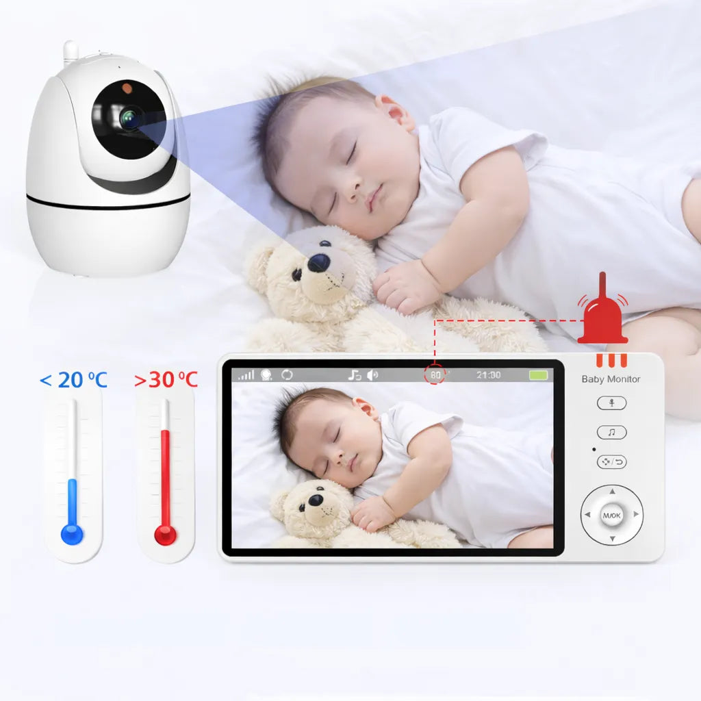 Babyphone caméra orientable 360 degrés bébé