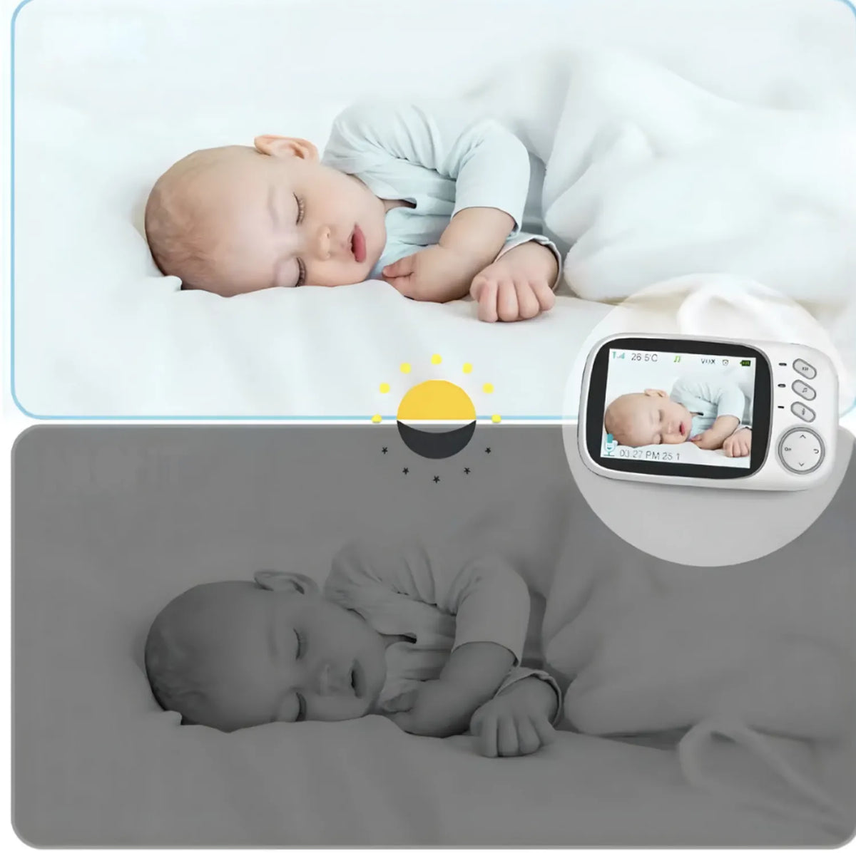Babyphone vidéo parents communication bidirectionnelle