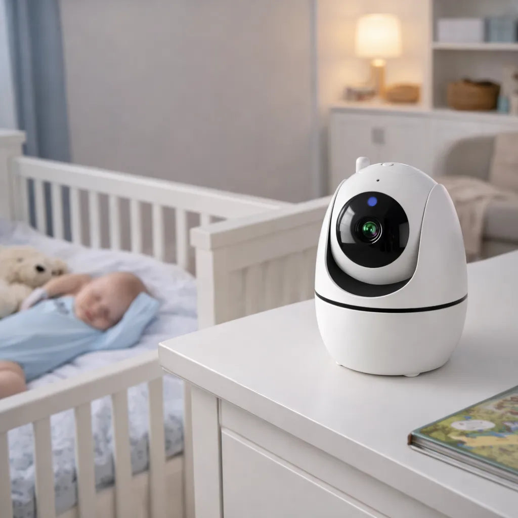 Babyphone vidéo écran 5 pouces bébé HD