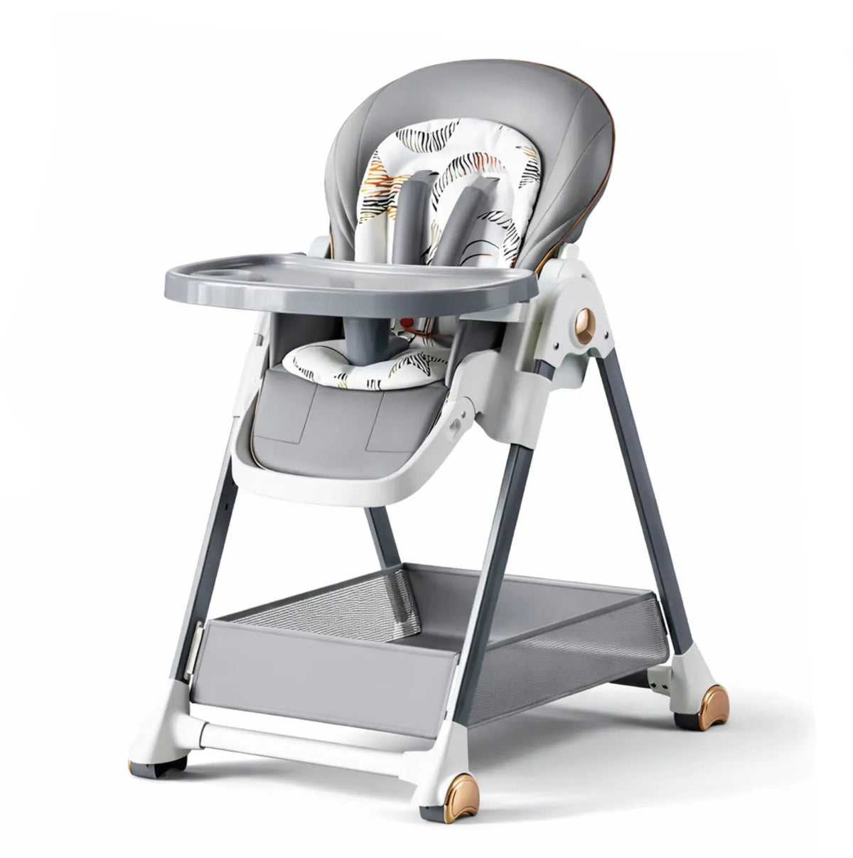 Chaise haute bébé pliable compacte