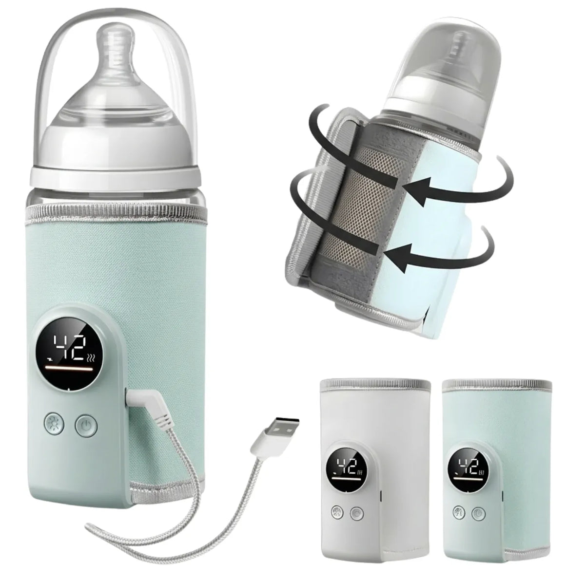 Chauffe-biberon USB rechargeable autonomie longue