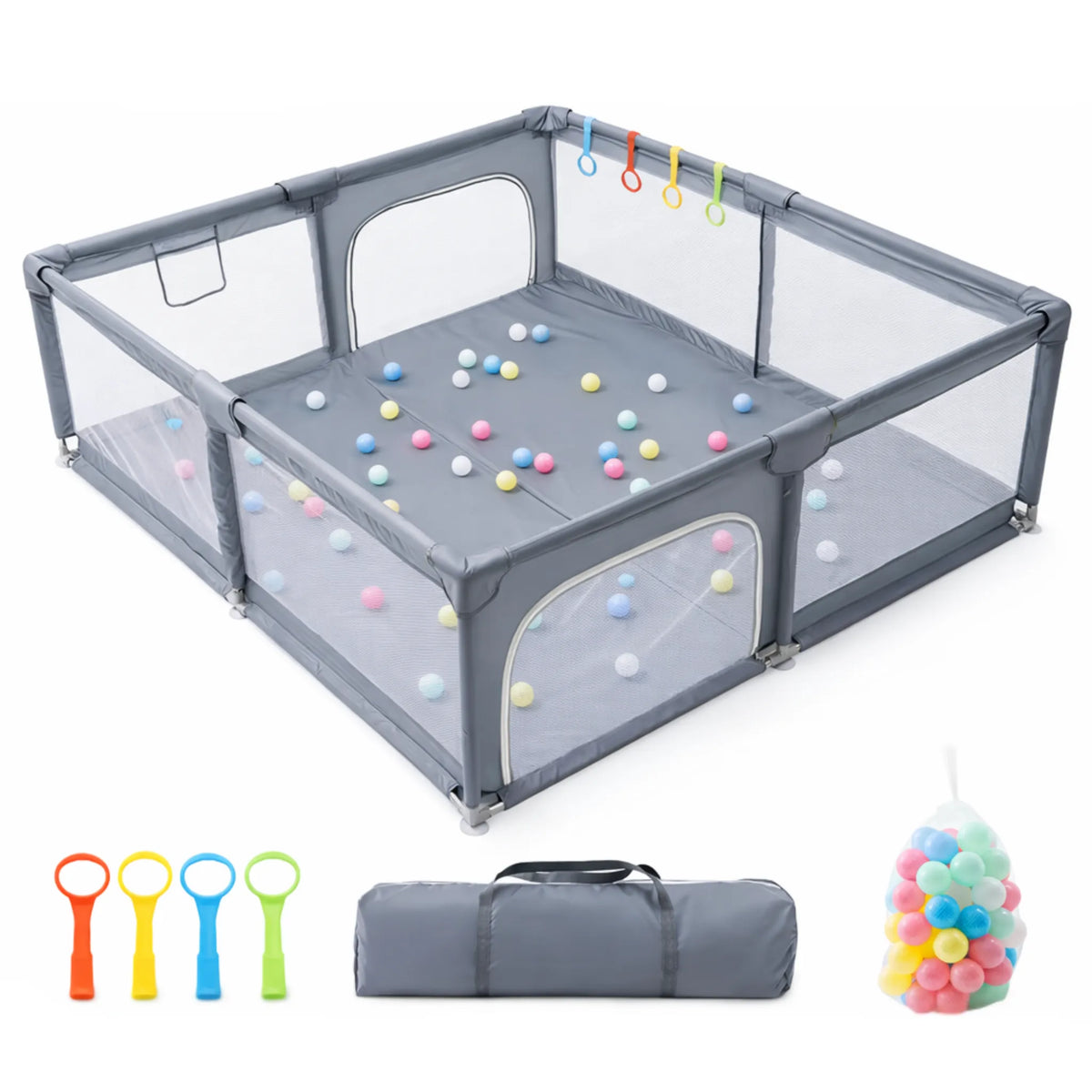 Parc bébé piscine à balles aire de jeu pliable pour enfants