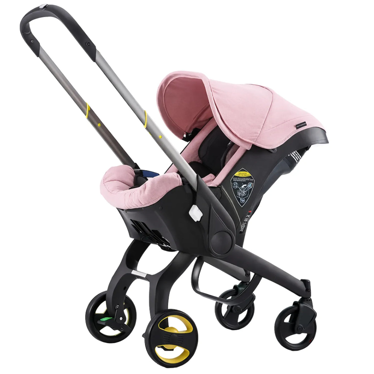 Poussette modulaire bébé châssis pliable compact